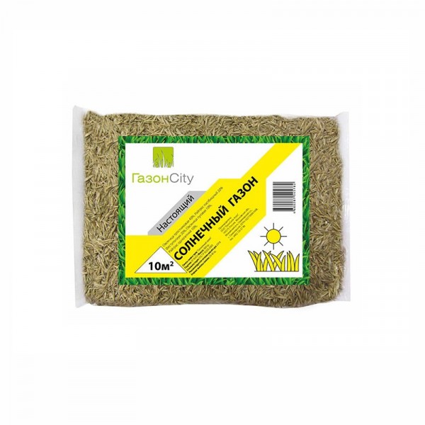 Фото Семена газона настоящий солнечный 0,3кг