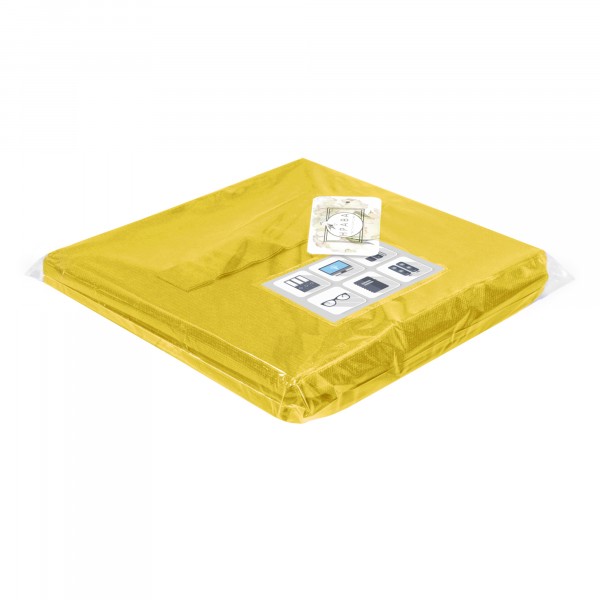 Фото Коробка стеллажная 300х220х220 нрава желтый 00000026003-131