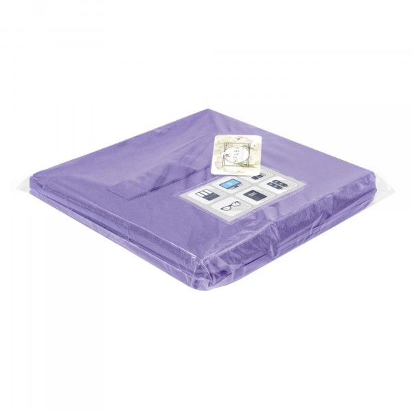 Коробка стеллажная 300х220х220 нрава фиолетовый 00000026003-201