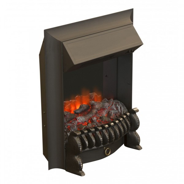 Фото Очаг электрический фобос black