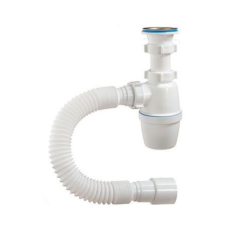 Фото Сифон орио 1 1/4 40 с г/трубой 40/50 а-3202