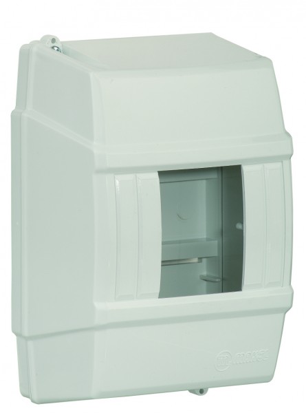 Фото Бокс навесной на 4 модуля, белый, ip40, оп, makel, 63141