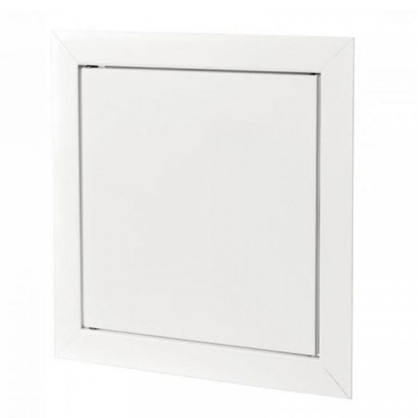 Фото Люк-дверца 150*150мм фланец, пластик, рамка 167*167мм, нажимной, д 150*150 (р), vents