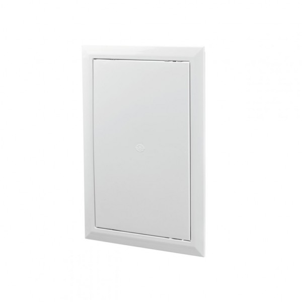 Фото Люк-дверца 200*250мм фланец, пластик, рамка 217*267мм, нажимной, д 200*250, vents