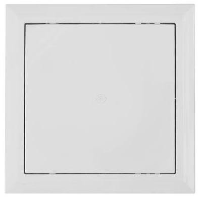 Фото Люк-дверца 200*200мм фланец, пластик, рамка 217*217мм, нажимной, д 200*200, vents