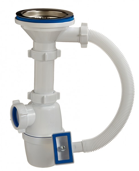 Фото Сифон орио 3 1/2 40 для мойки а-4007