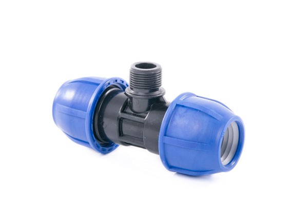 Фото Тройник с наружной трубной резьбой pn 16  d 25x1/2