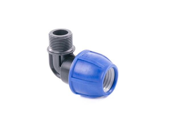 Фото Отвод с наружной трубной резьбой pn 16 d 32x3/4 