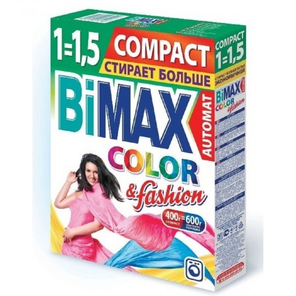 

порошок стиральный bimax color автомат 400г