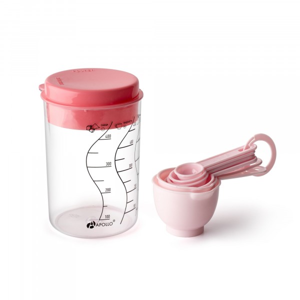 Фото Стакан мерный 500мл+6 мерных ложек apollo gage gag-50