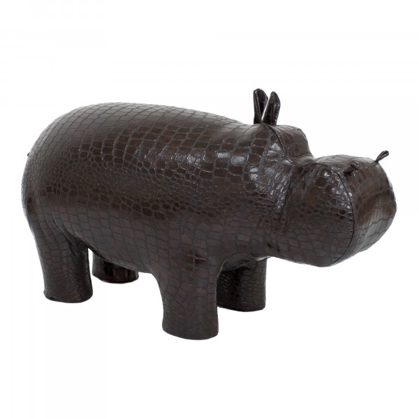 Фото Пуф leset бегемот, темно-коричневый