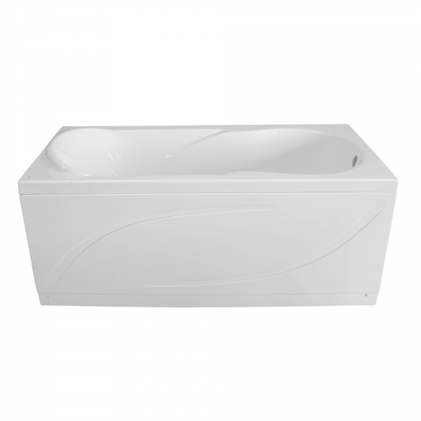 

ванна акриловая прямоугольная "каледония" 160х75см, белая