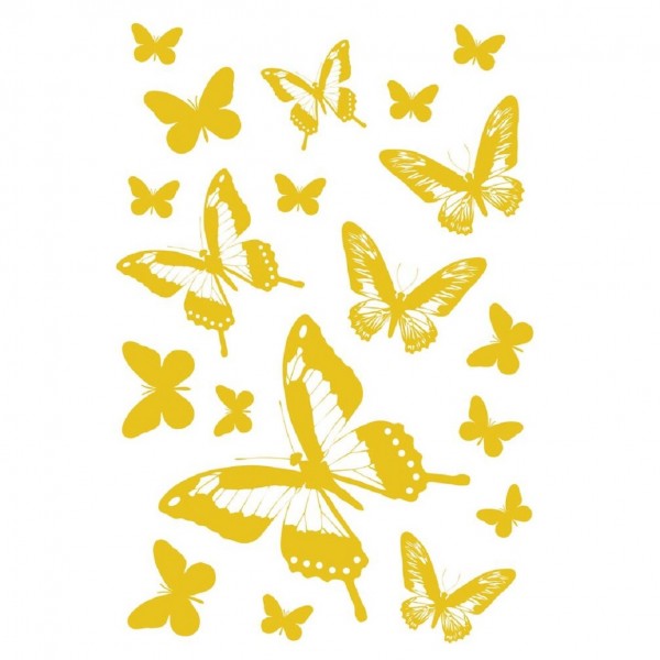 Фото Декоретто сияющие бабочки al 1001