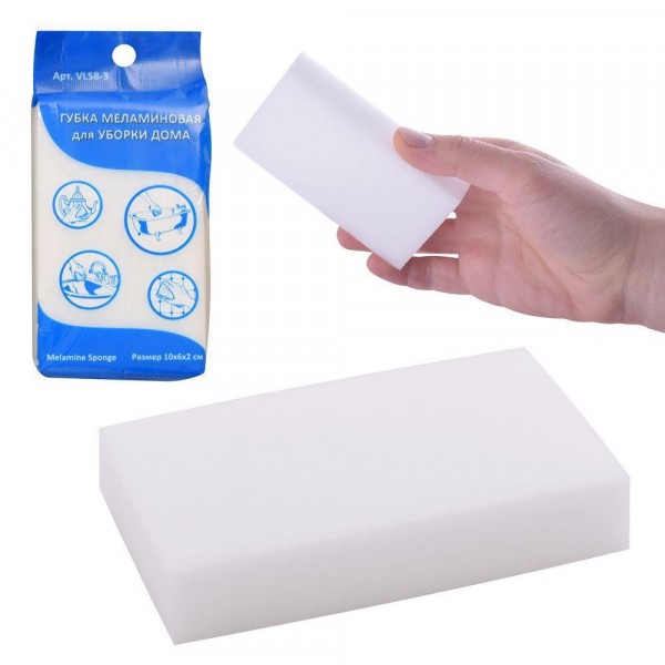 Фото Губка меламиновая мультидом/multidom 10х6х2см vl58-3