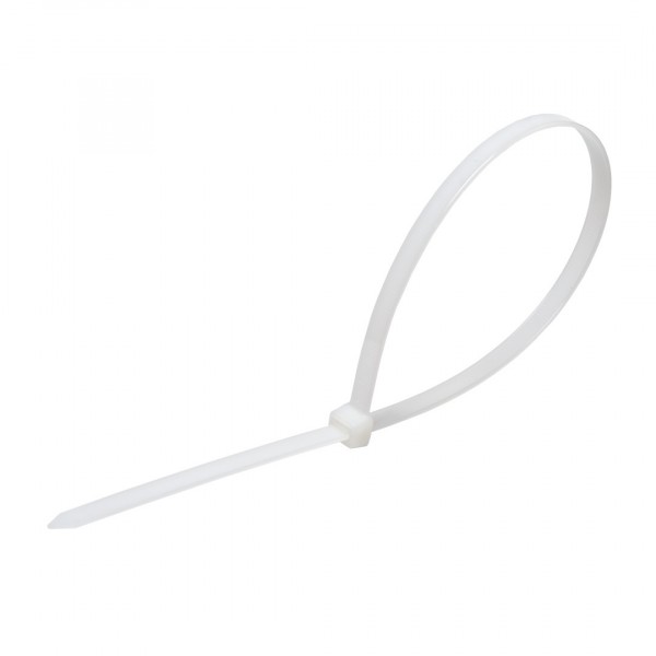 

хомут пластиковый (стяжка) 5,0*250мм белый (100шт) нейлон, rucelf ст-5х250-б