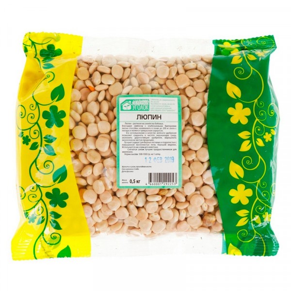 Фото Сидерат люпин зеленый уголок 0,5 кг.