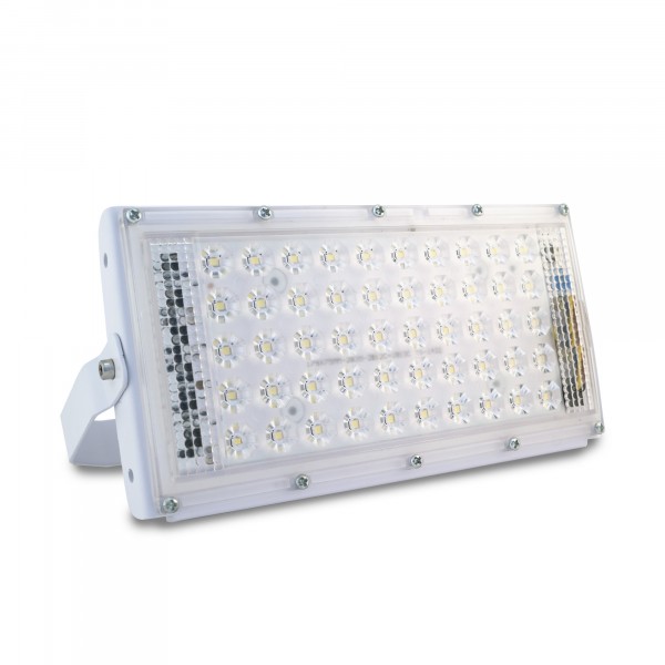 

прожектор red flc-130-6k св/диодный 30w 2400лм 6500k ip65 белый