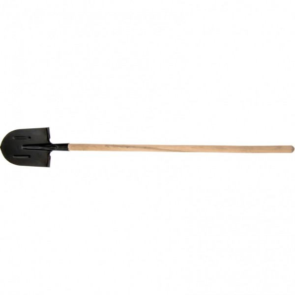 Фото Лопата штыковая 210мм*1500мм с ребрами жесткости и черенком 2с, 61413