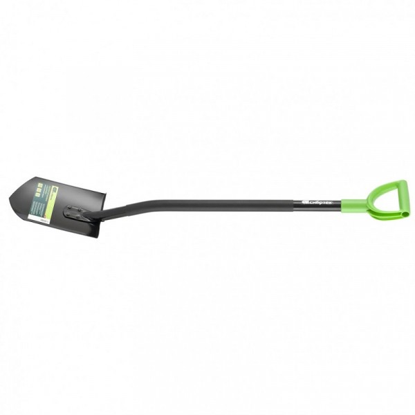 Фото Лопата штыковая 185мм*1175мм, метал.черенок, сибртех, 61611