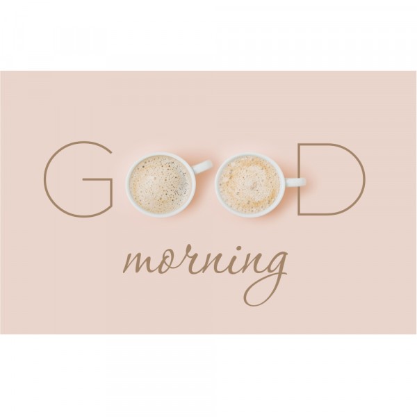 Фото Салфетка сервировочная 26х41см доброе утро пвх