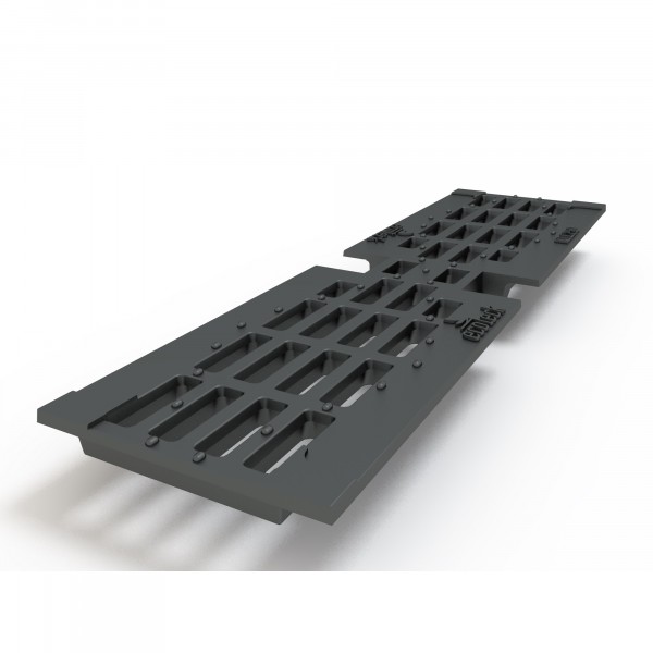 Фото Решетка водоприемная ecoteck standart 100 чугунная щелевая