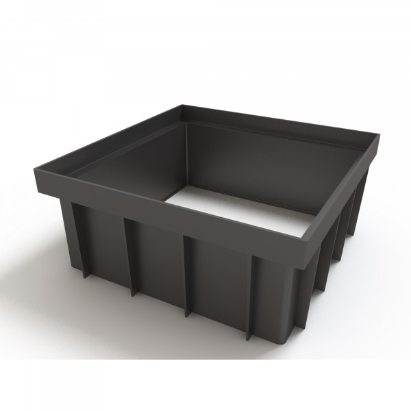 Фото Надстройка к дождеприемнику ecoteck, цвет черный, 28 х 28 х 12 см