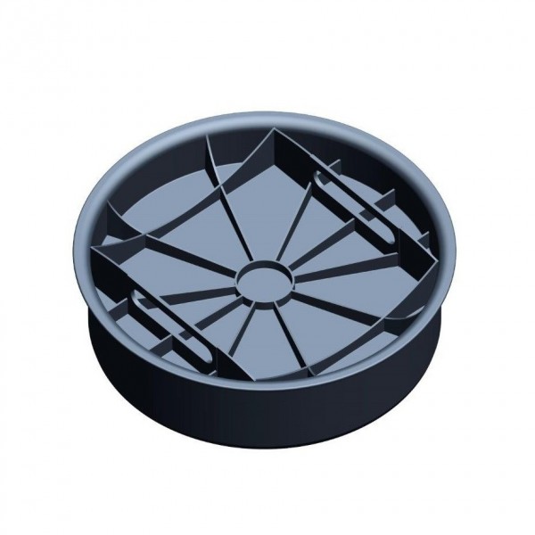 Фото Дно-крышка ecoteck, цвет черный, 38,85 см