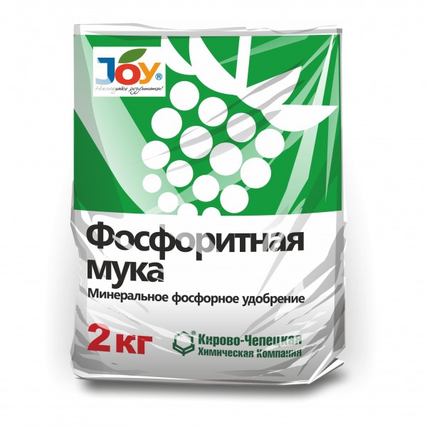 Фото Мука фосфоритная joy 2 кг