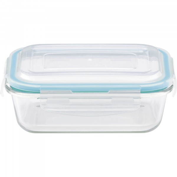 Фото Контейнер 370мл diafano mallony боросиликатное стекло с пласт крышкой прямоугольный 005470