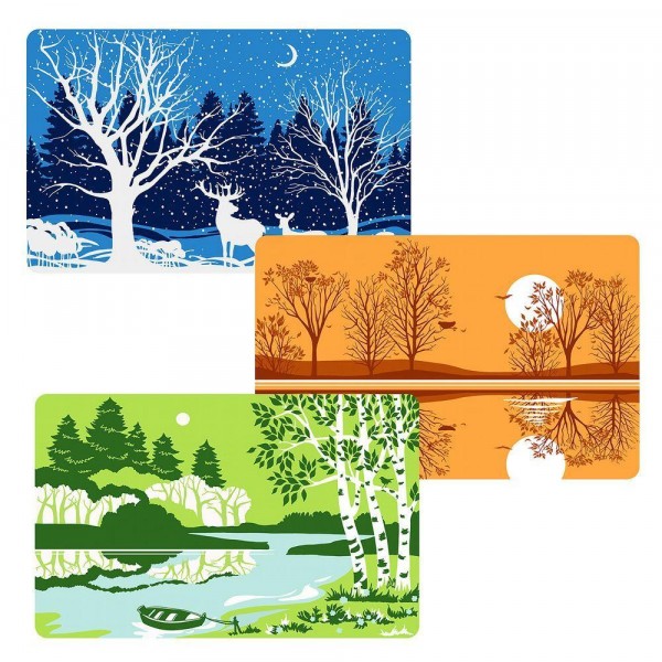 Фото Салфетка пейзаж 39*25см мультидом/multidom fj51-125