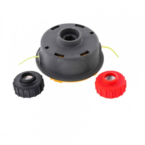 Фото Катушка для триммера denzel dлески=2мм, полуавтомат, универ.крепеж, 96364