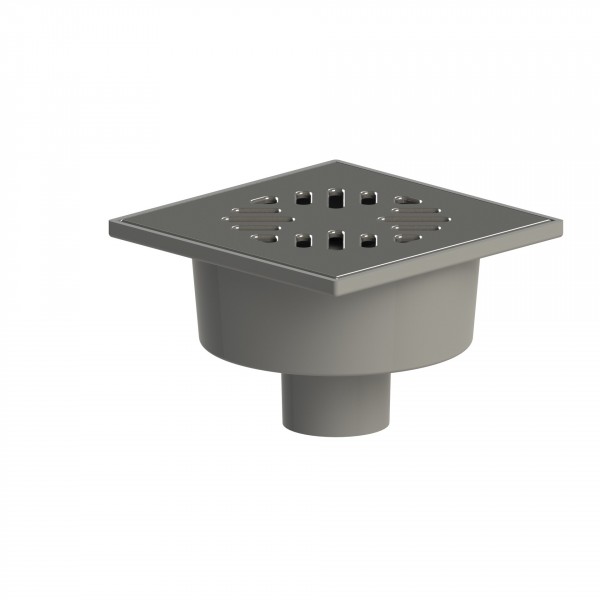 Фото Трап душевой нержавеющая сталь ис.110455