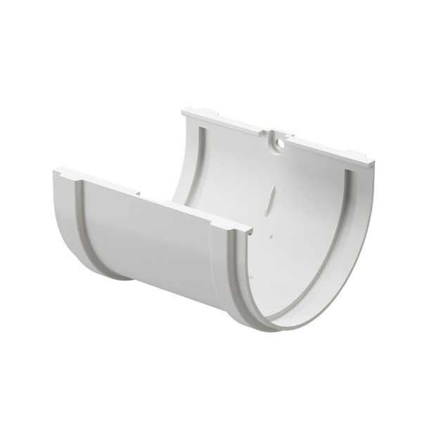 Фото Соединитель желоба docke standart, цвет белый,120 мм