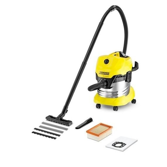 пылесос для влажной и сухой уборки 1000вт, 20л mv 4/wd4 premium *eu-i karcher 1.348-150