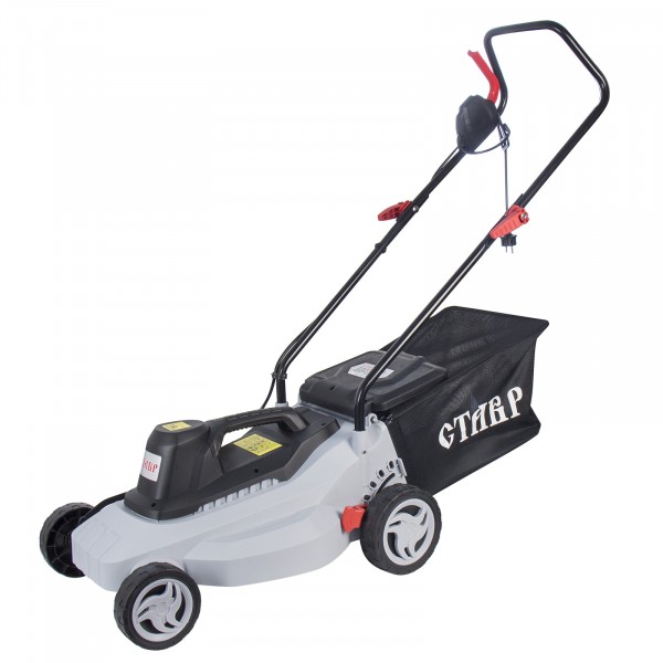 Газонокосилка электр. ставр гкэ-1700 1700вт, 38см, пласт.травосб.25л, 25-75мм, ст1700гкэ