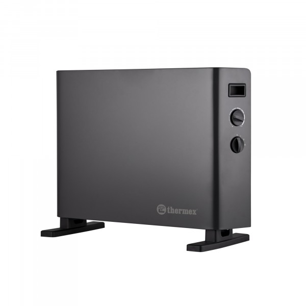 Фото Конвектор электрический 1,5квт, 3реж.(0,65/0,85/1,5квт) термост, до 20м2, thermex pronto 1500m black