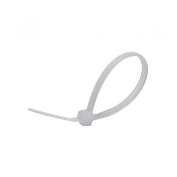 Фото Хомут пластиковый (стяжка) 3,0*150мм белый (100шт) нейлон, rucelf стб-3х150-б