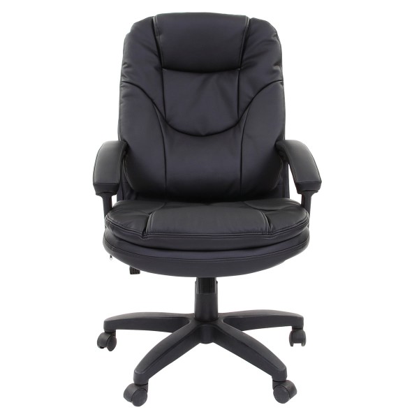 

кресло офисное brabix trend ex-568 экокожа черный 531395