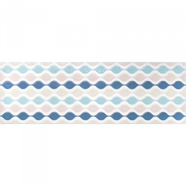 Фото Декор парижанка 60х20 синий 1664-0172