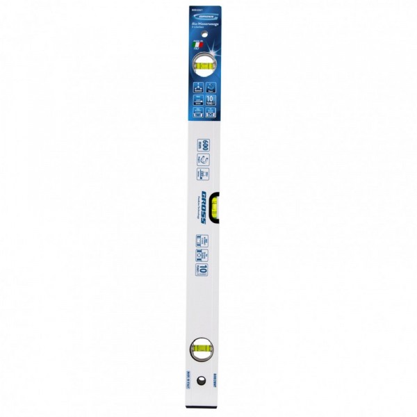 Фото Уровень алюминиевый 600 мм, фрезерованный, 3 глазка, магнитный gross 33671