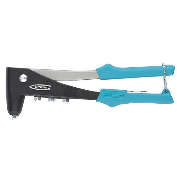 Фото Заклёпочник литой, заклёпки 2,4-4,8мм gross 40401