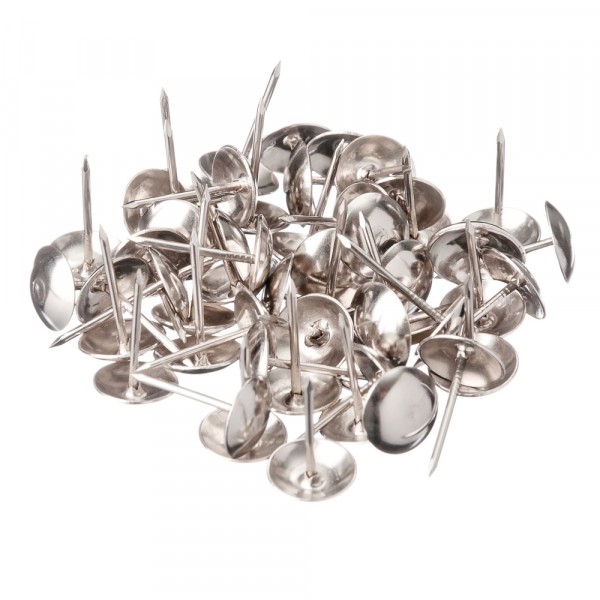 Фото Гвоздь мебельный 1,2х20 100шт хром локри