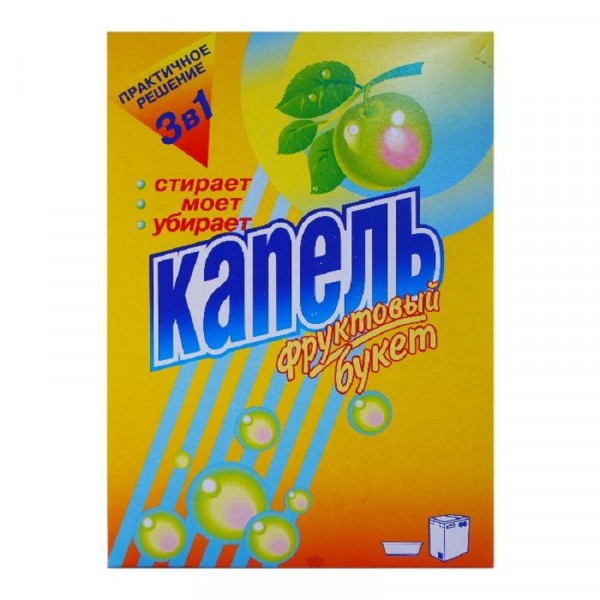 

стир.порошок капель 400г фруктовый букет