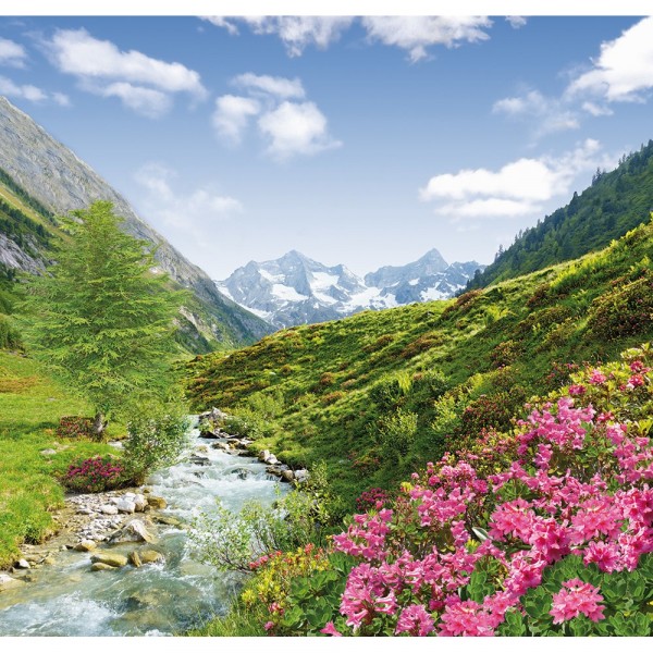 Фото Фотообои горная элегия х5 премиум 204*194см /6 листов/