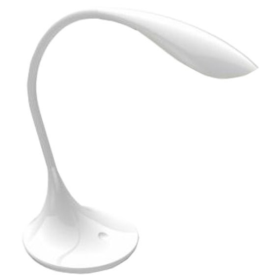 Фото Светильник настольный camelion kd-772 c01 белый led 5вт (сенсорное включение, 3 уровня яркости)