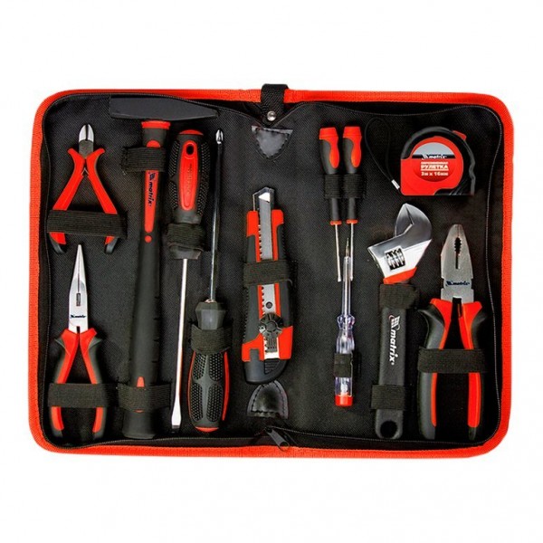 Фото Набор инструмента слесарный 12 предметов matrix 13562