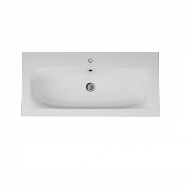 

раковина мебельная am.pm spirit 2.0 100см m70awcc1002wg, белый, глянец