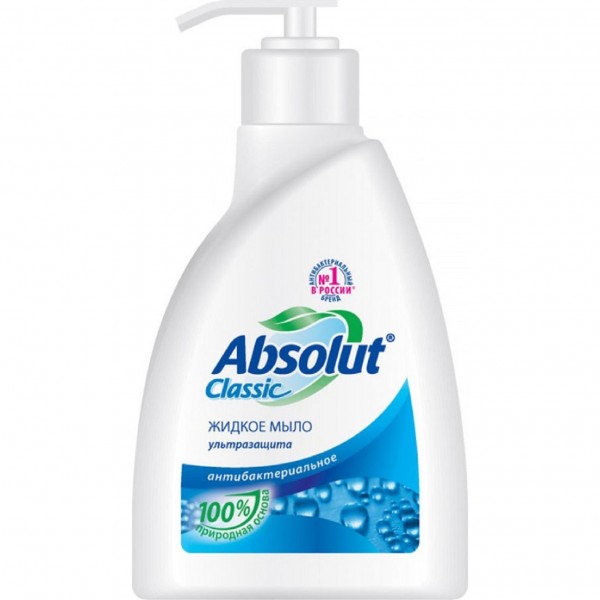Фото Мыло жидкое 250мл absolut весна ультразащита 5006