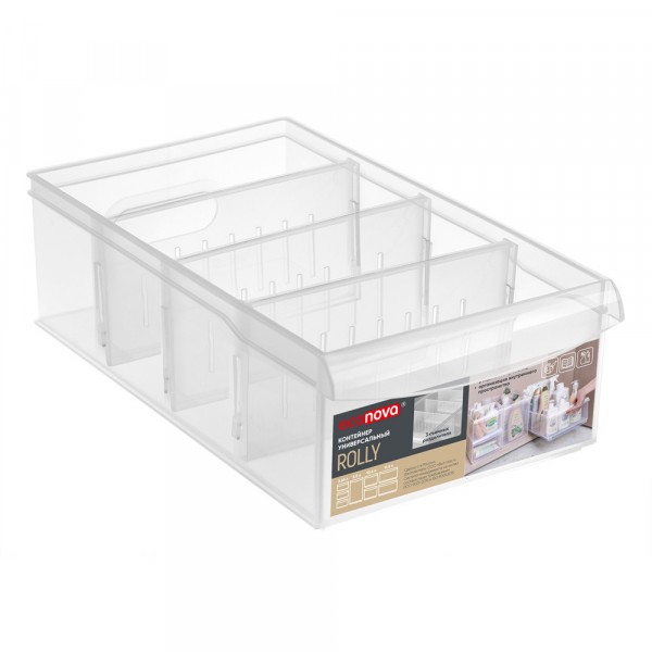 Фото Контейнер универсальный 11,5л rolly эконова 242*450*129мм 4332174