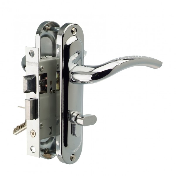 Фото Замок врезной trodos 50/106-цмв70 cp (хром)